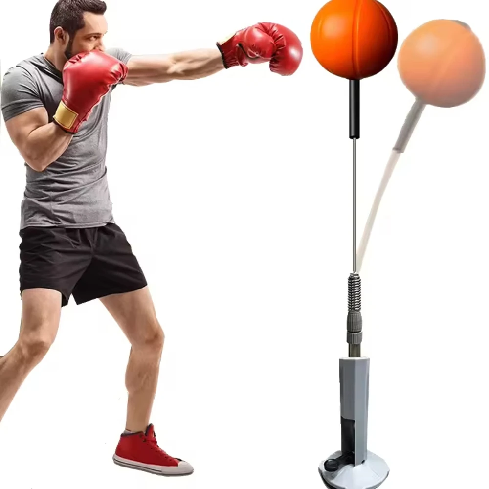 Home gym adult and children bodybuilding stress relief toy freestanding boxing kicking punch practice training ball