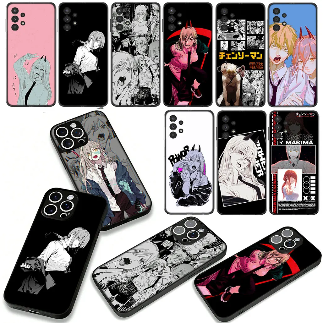 Tatsuki Fujimoto بالمنشار رجل جير أنيمي لموتورولا موتو G24 G54 G05 G55 G75 G85 G15 Power Edge 50 30 Fusion 40 neo Pro Case #2