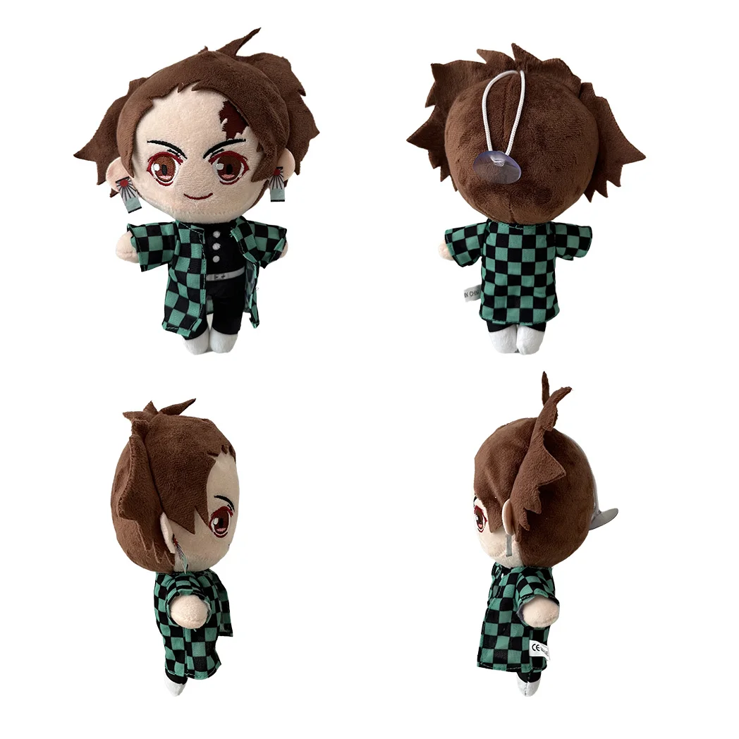 20cm Demon Slayer Tanjirou Nezuko Plush Toy Japanese Anime Cartoon Character Doll Padding Classic Cute Kawaii Gift For Kids Toys