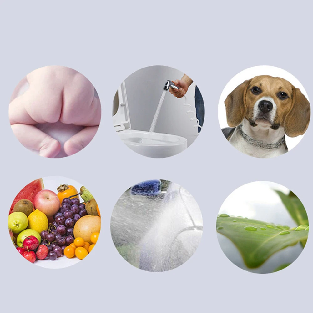 

Shower Hose Bidet Spray 1 Pcs ABS Ergonomically G1/2\\\\\\\\\\\\\\\" Handheld Multi-functional Silver Supercharged Brand New