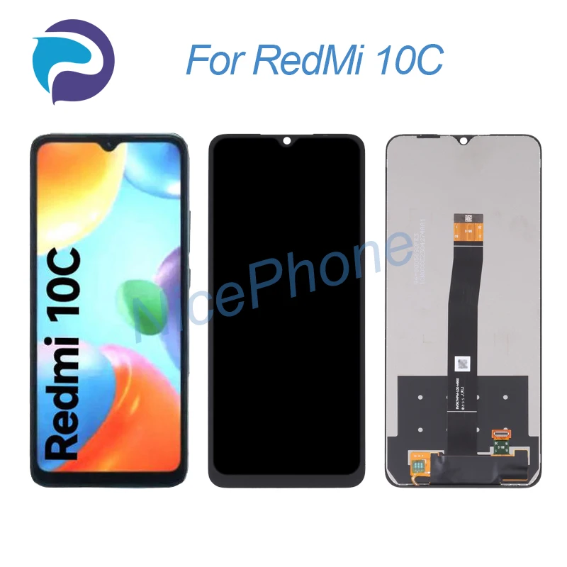 

For RedMi 10C LCD Display Touch Screen Digitizer Replacement 220333QAG, 220333QBI, 220333QNY, 220333QL For RedMi 10C Screen