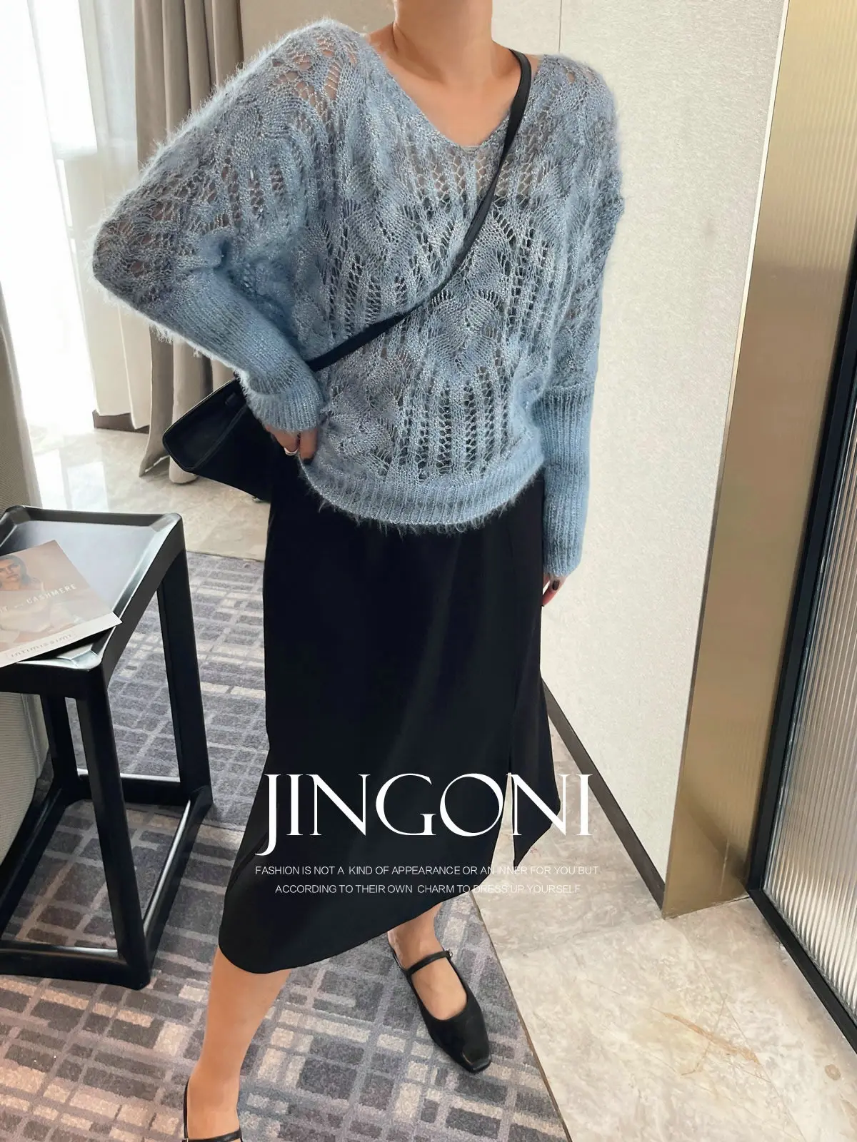 

Sweater Crop Blouse Woman Clothing 2024 Autumn Fall Y2k Tops Knitwear Long Sleeve Korean Fashion Style Pullover New Chic Luxury