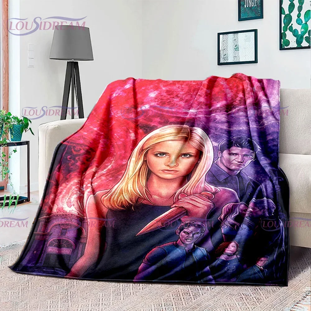 بطانية ناعمة من الفانيلا للأطفال ، الدراما الأمريكية ، قاتل مصاصي الدماء ، بطانية منتفخة ، الفانيلا القطيفة ، النزهةالعائلية ، الفراش أريكة