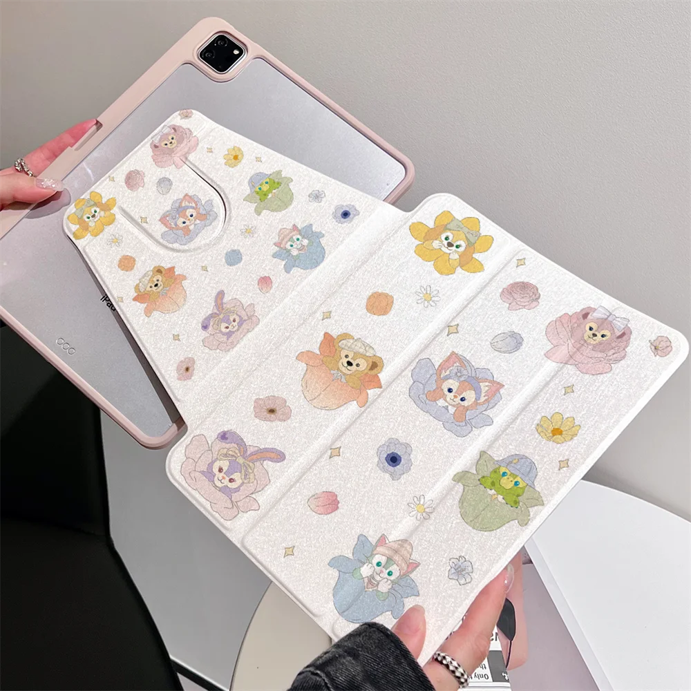 

Чехол с магнитным вращением для iPad Air11 2025 Pro 11 2024 10,2 7 8 9 10 11th Air 3 4 5 Pro10.5 9.7 8.3 Cover ShellieMay CookieAnn