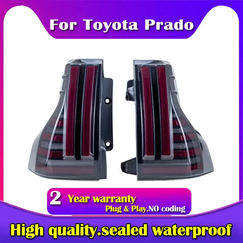 

Full LED Dynamic Taillight Rear Lamps for Lexus GX460 GX400 Toyota Land Cruiser Prado 150 2010+ Auto Parts Car Accessories