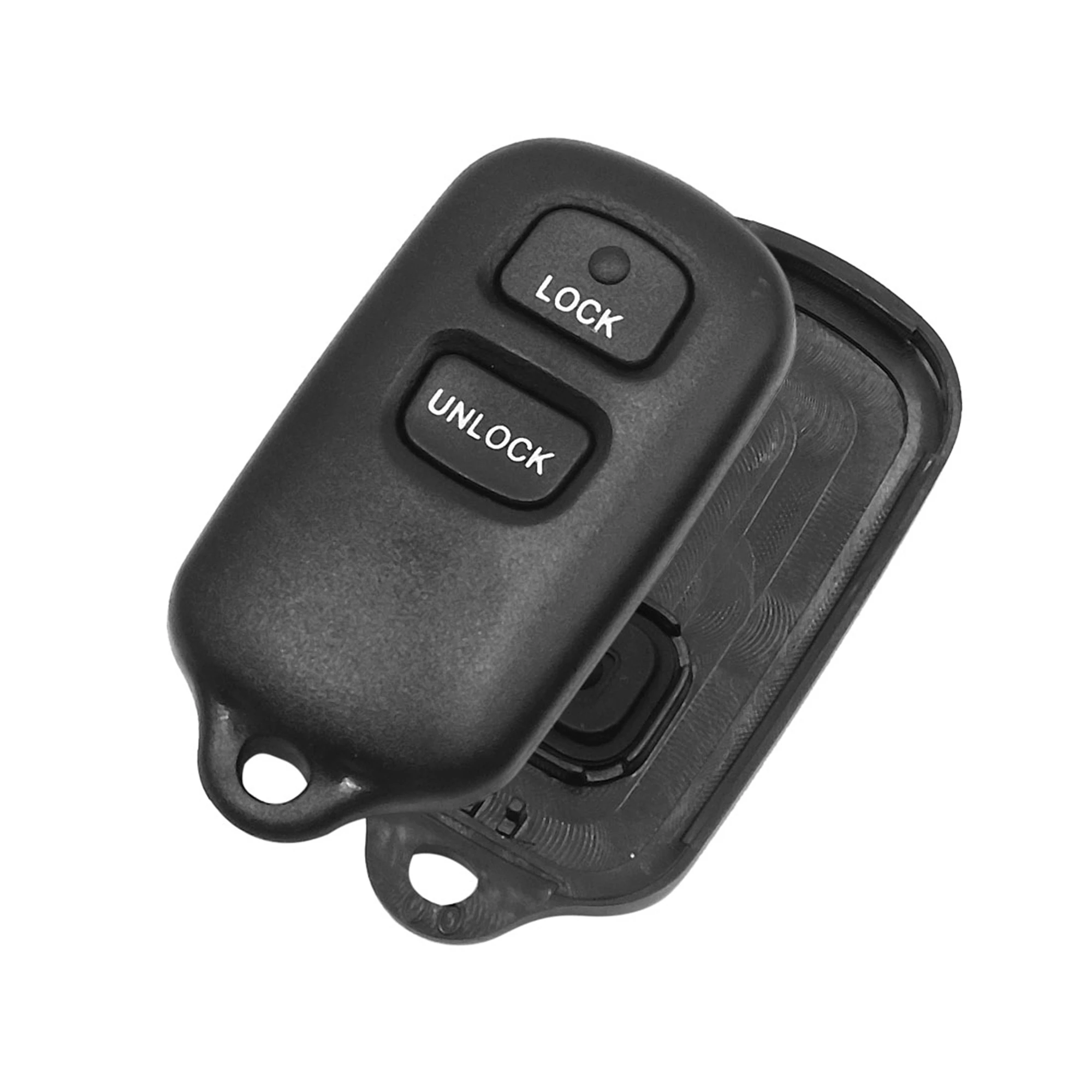 

X Autohaux Car Remote Key Fob Case Shell 3 Key Buttons Cover Tools GQ43VT14T For Toyota Camry Corolla Sienna Solara Accessories