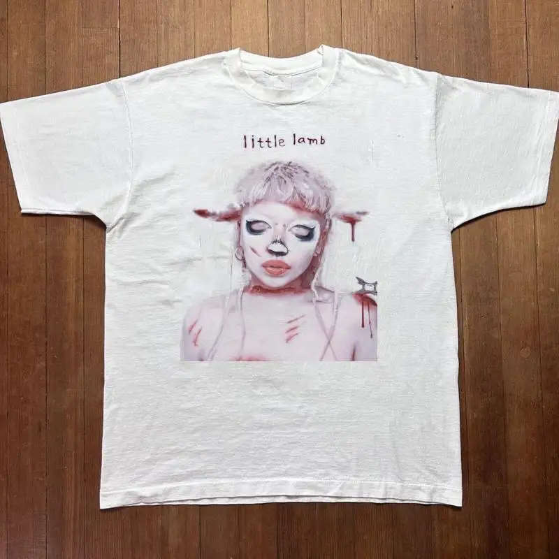 Jazmin Bean For Friends White T Shirt Cotton All Size