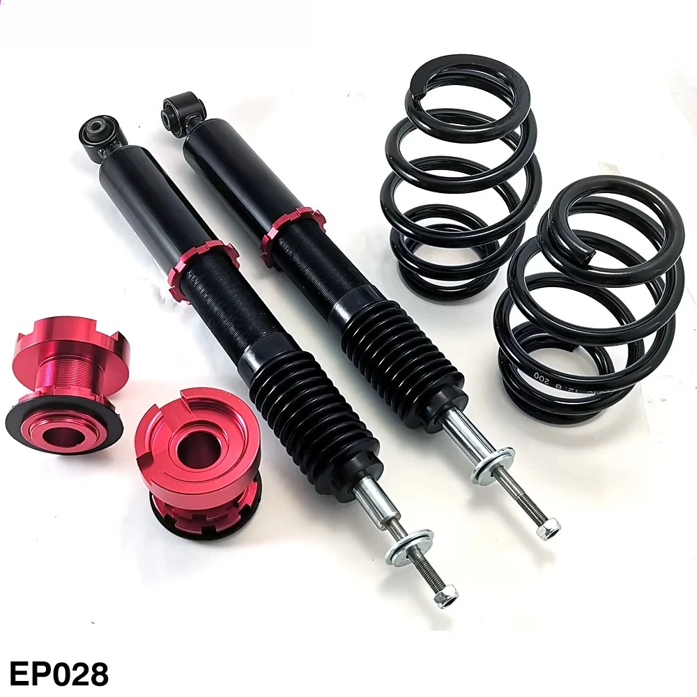 Coilovers Spring Struts Racing Suspension Coilover Kit Shock Absorber for Honda Fit 09+ / City / Freed EP028