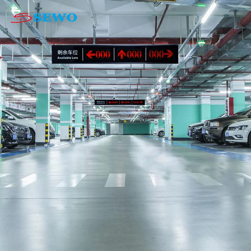 HCYSEWO Parking Guidance System With Ultrasonic Sensor From Shenzhen Manufacturer
