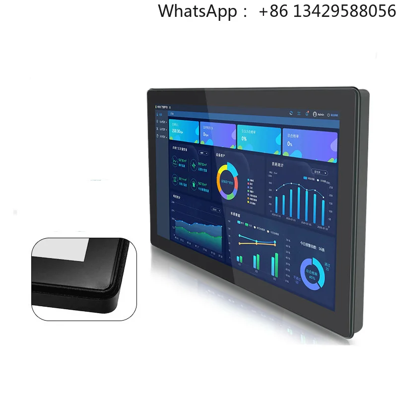 Aluminium 15 Inch Embedded Touch Screen PC Fanless J6412 J4125 IP65 for Outdoor Smart Terminal