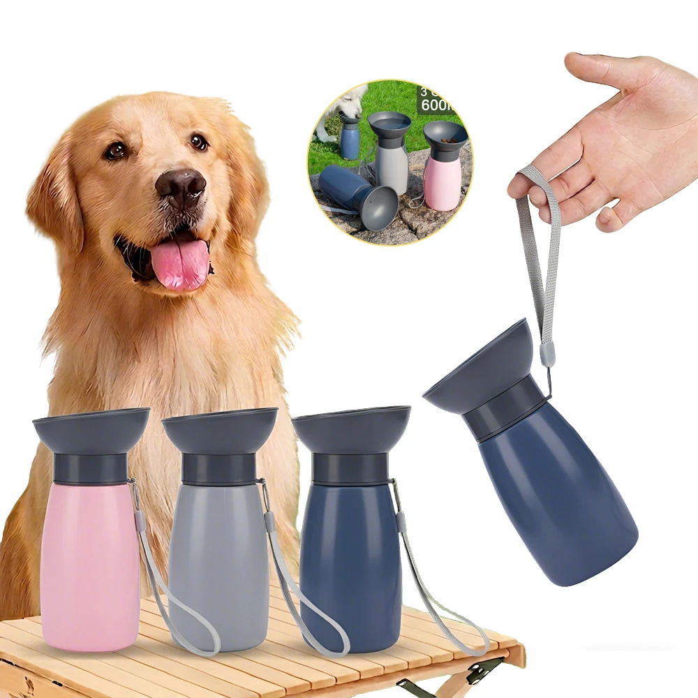 Botella de agua portátil para perros – A prueba fugas taza cachorros - imagen 5