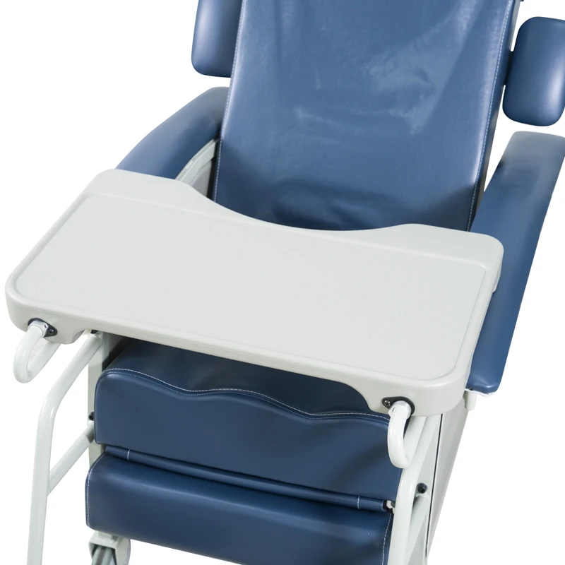 MN-BDC006 Hospital Patient Recliner Chair Three Positions Adjus Medical Elder Chair With Pedals