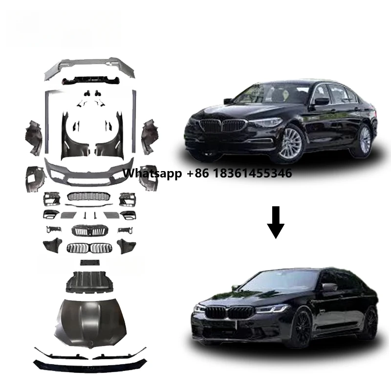 

Premium Car Accessories 5 Series G30/G38/G38 M5 Bumper Upgrade Kit-New Fitment High Quality