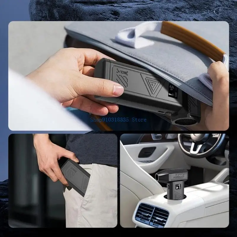  130000RPM Cordless Air Duster Blower With Highly Speed Turbines and USB Charging for Quick Dust Removal