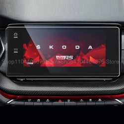 Tempered glass Protector film For Skoda Octavia 4 Infotainment Columbus 2020 10 inch Car Radio Navigation touchScreen Protector