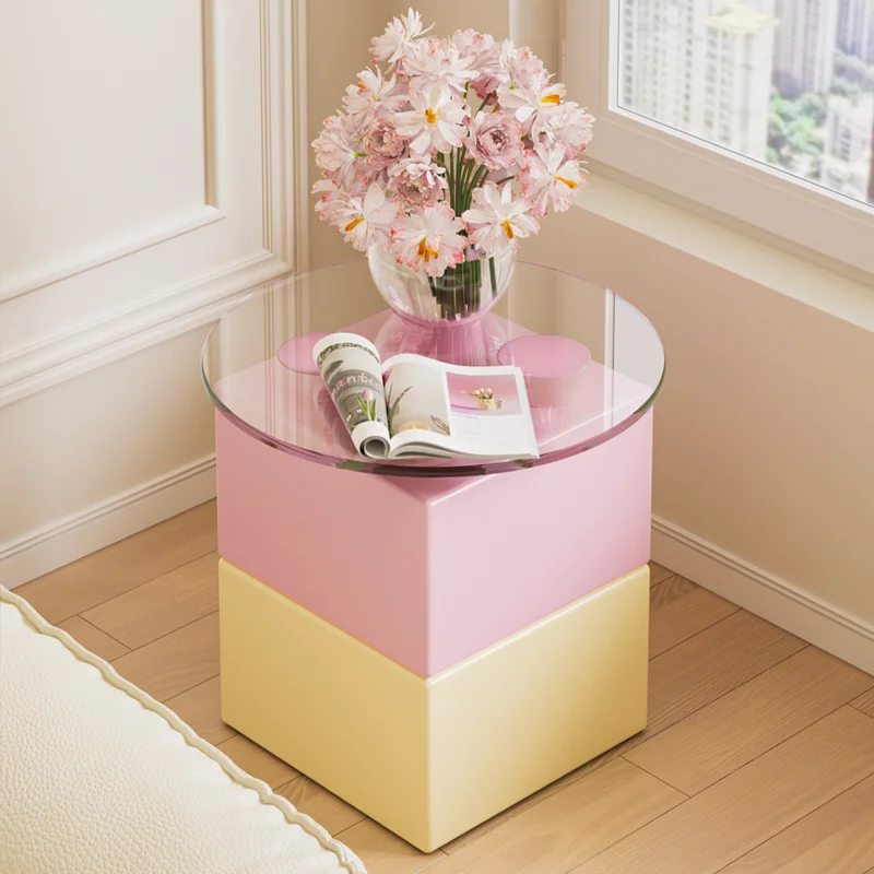 Building block coffee table floor ornament living room sofa next to a few home decoration bedside table