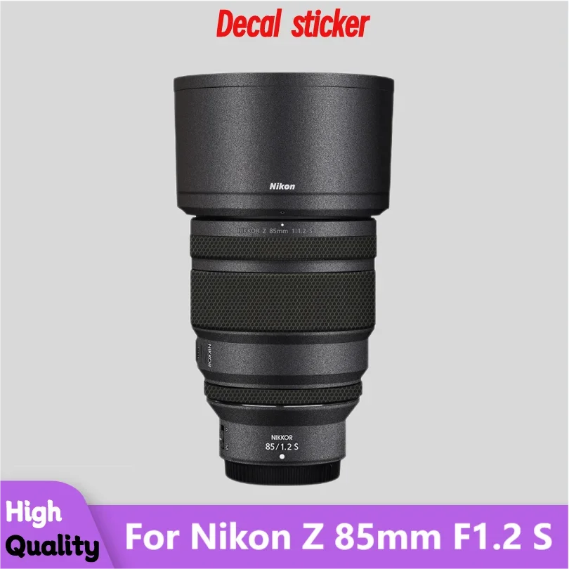 

Для NIKKOR 85 1.2 F1.2S F/1.2S наклейка на кожу виниловая пленка для объектива камеры защитная наклейка на корпус для Nikon Z 85 мм F1.2 S