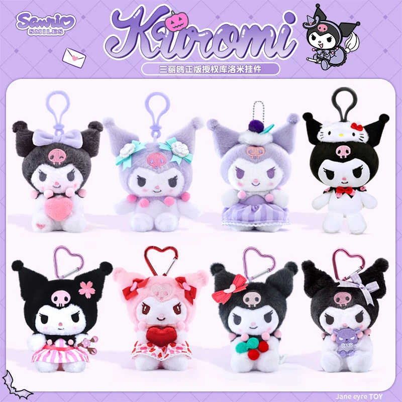 Peluche Colgante Original Sanrio Hangyodon de 10CM, Pequeños Amuletos, Muñeco Súper Suave Sayuri, Juguetes de Peluche, Regalos de Cumpleaños para Niñas y Niños