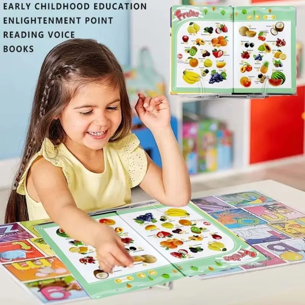 English English Enlightenment Audiobook Number Recognition Sound Reading Sound Book Electronic Speech Books With Sound Kids