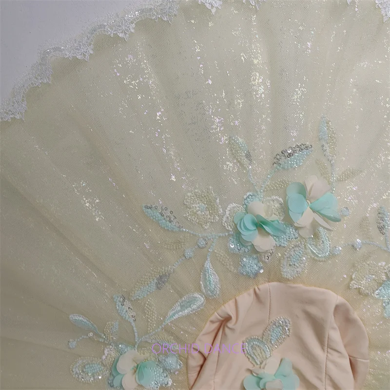 hot selling  Kids Girls Children Women Adult Performance Wear yellow  Ballet Tutu Costumes