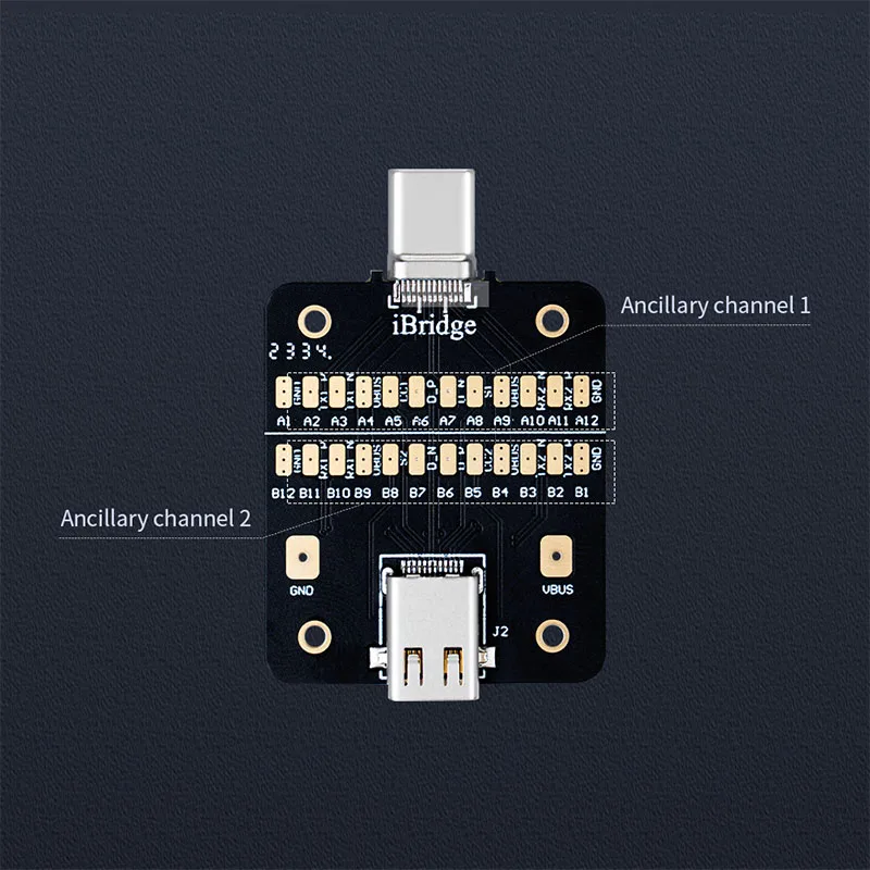 QianLi iBridge Tail Plug Type-C Charging DNDP Detection Epitaxial Board Type-C Tail Plug Tester Partial Fast Charging Tool