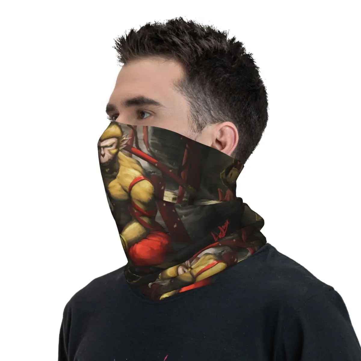 Powerful Weapons Scarf Neckerchief Neck Face Mask Polyester