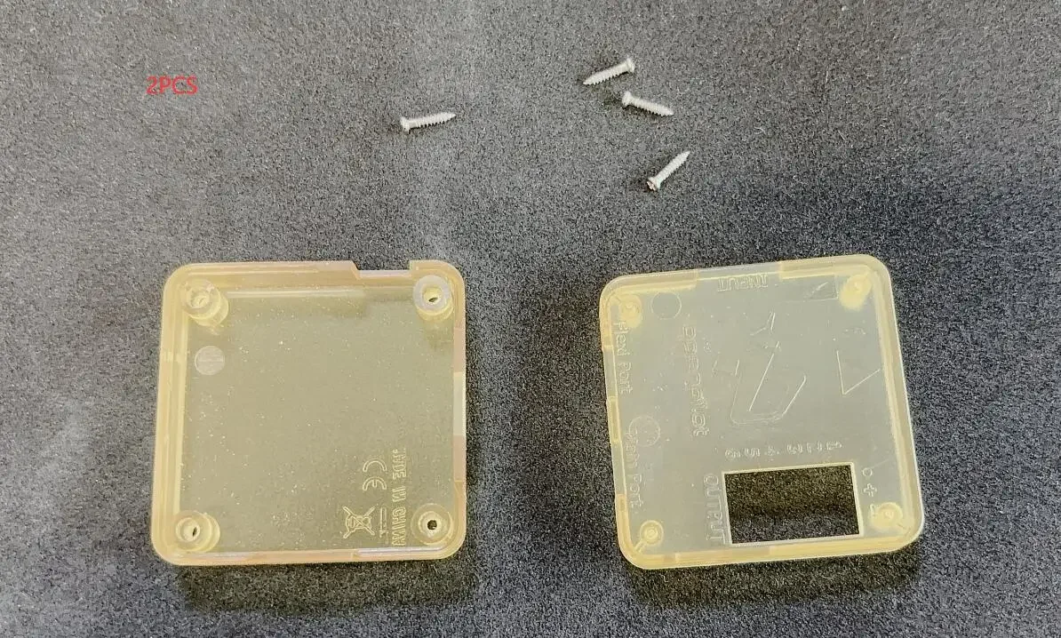 2pcs PVC lightweight Protective Case Cover Shell and screws for Racing CC3D Openpilot Open Source  Flight Controller