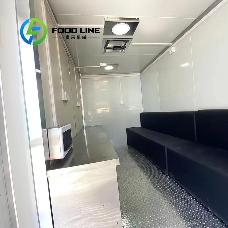 Deep Fryer Trailer French Fry Pizza Cart Sale Coffee Cart Ice Cream Trucks Food Concession Australian Standard Food Cart