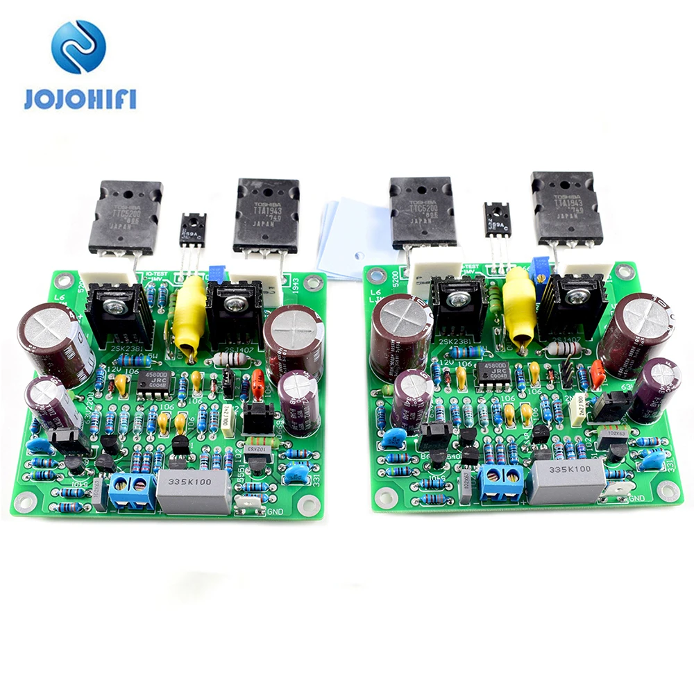 

One Pair E210 50-150W 8 ohms Golden Voice DIY Accuphase Modified Version Finished Amplifier board 2 boards