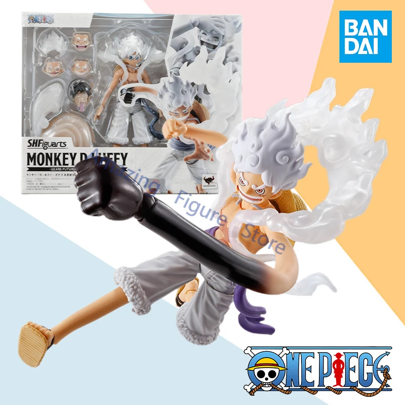 بانداي قطعة واحدة القرد D لوفي والعتاد جزر المستقبل SHF S.H.Figurats أنيمي عمل الشكل الانتهاء من أطقم منمذجة لعبة هدية للأطفال #1