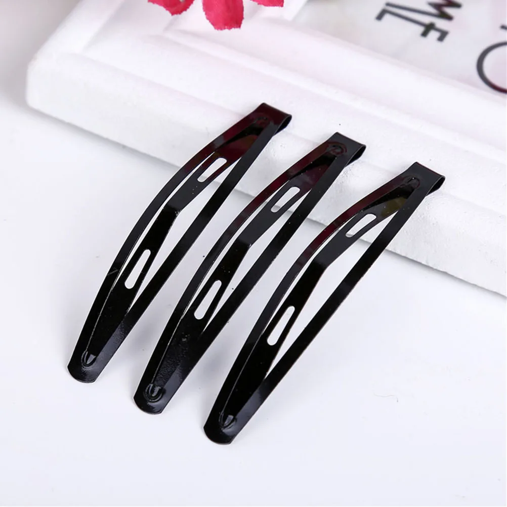 

60pcs Drop Shaped Hair Clips Alloy Hairgrips Simple Barrettes Non Hairpins Snap Secure Durable Beach Weddings Birthday