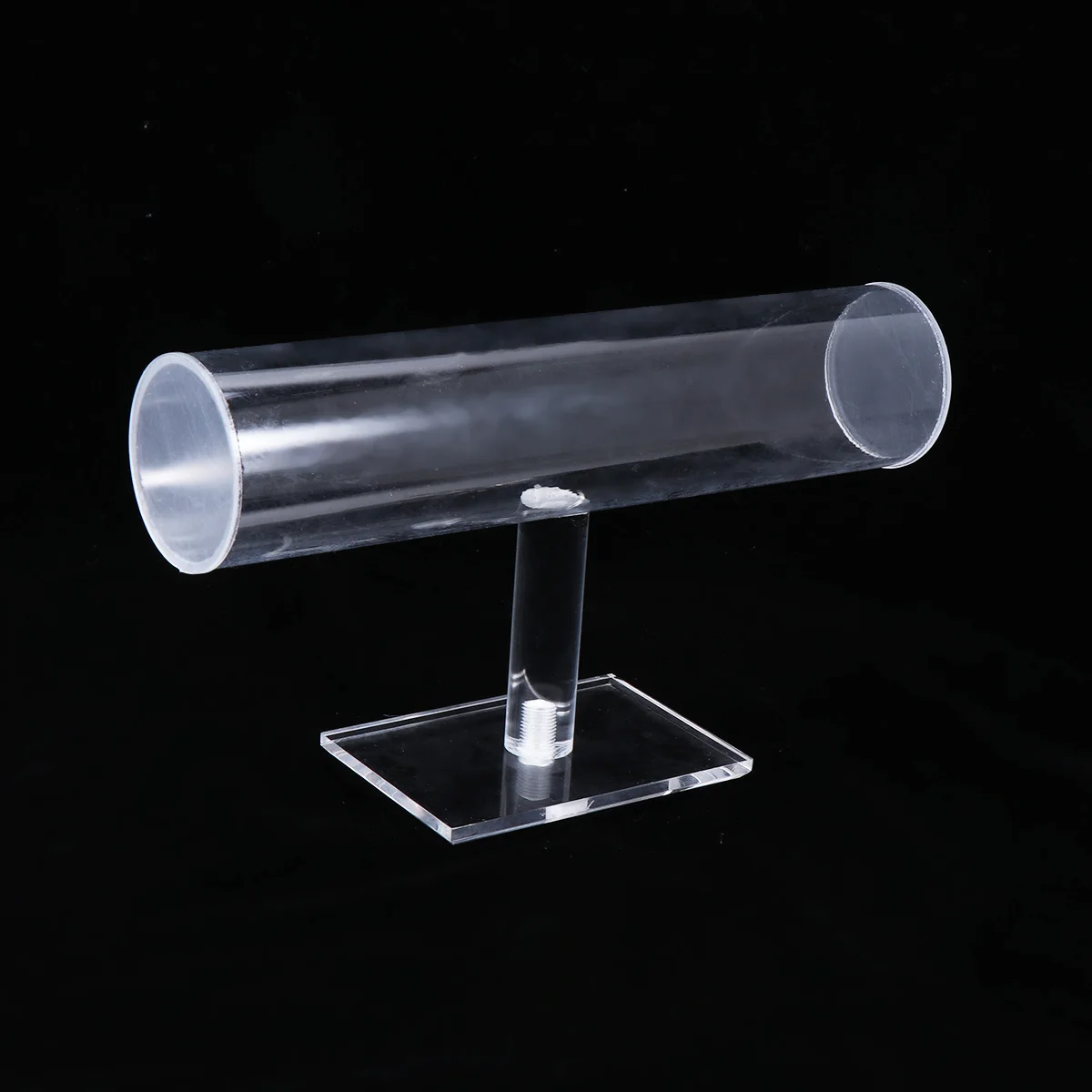 

Transparent Bracelet Display Rack Acrylic T Shape Jewelry Display Stand Durable Organizer for Bracelets Watches