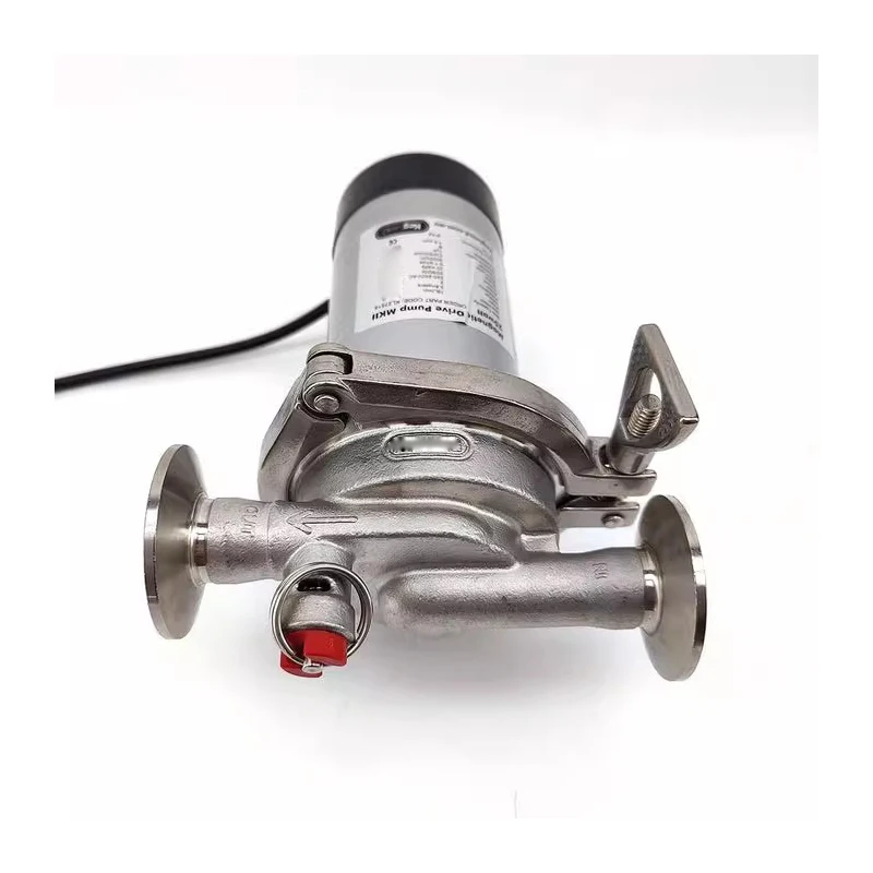 

KL27519 Quick Mount Chuck Magnetic Pump 25W 3 Inch Tri-Clover Stainless Steel Pump Electromagnetic Pump 220-240V 19L/min 3.4m