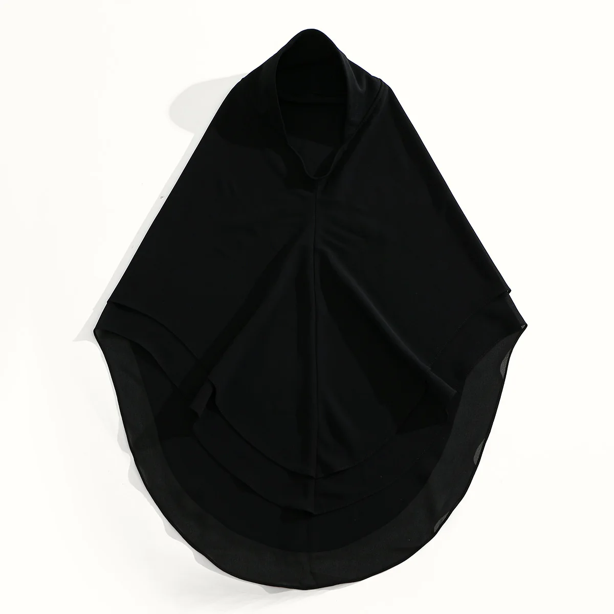 Nuevo Hijabs instantáneos de gasa de doble capa listos para usar para mujeres musulmanas cubierta completa envolturas para la cabeza bufanda Bandana interior sólida Ramadán