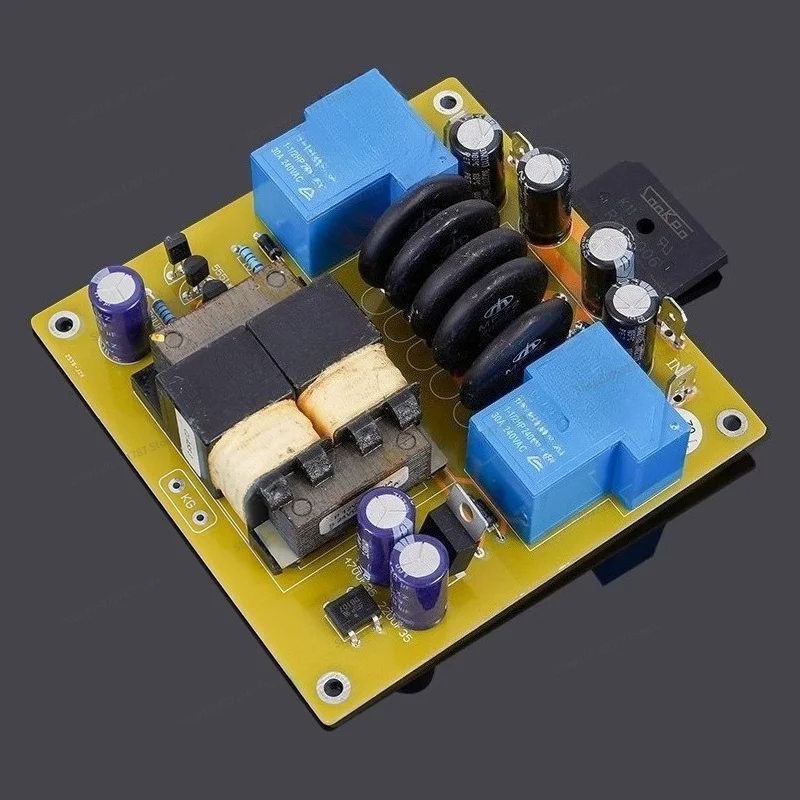 FOR 30A Soft Start Finished Board for High-power Power Amplifier, with Power Transformer More Stable and Reliable