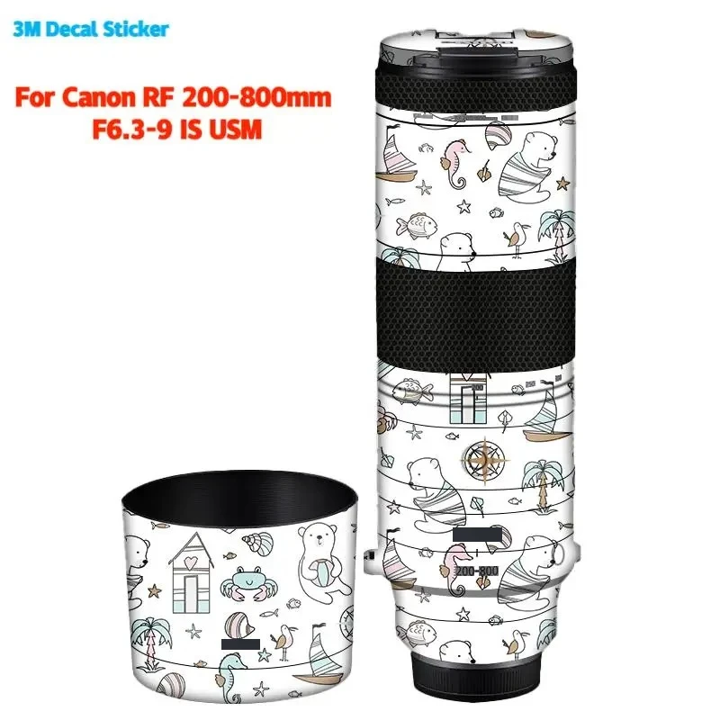 

RF 200-800mm F6.3-9 Anti-Scratch Lens Sticker Protective Film Body Protector Skin For Canon RF 200-800mm F6.3-9 IS USM rf200-800