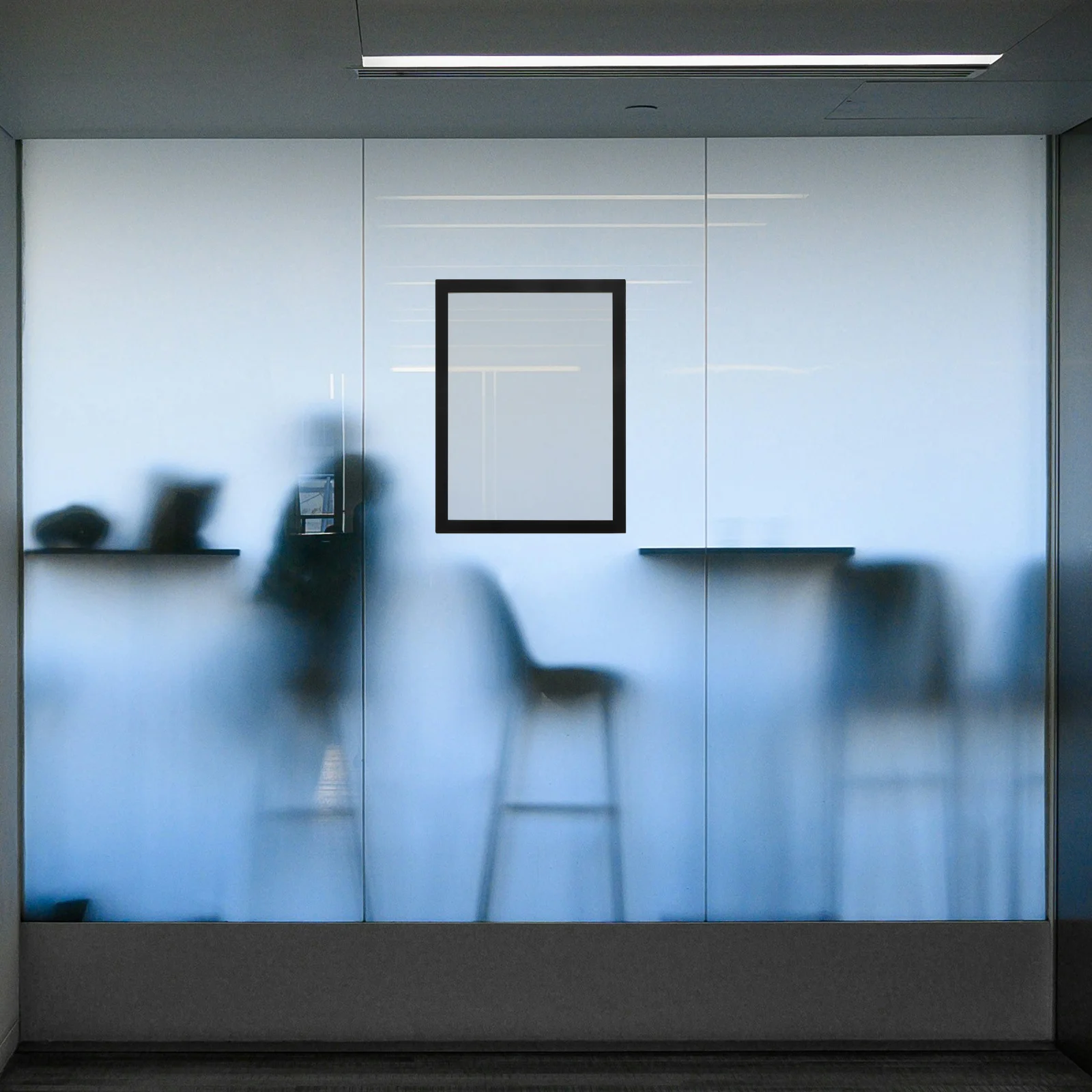 إطار عرض مغناطيسي مزدوج الجوانب مقاس A4 حامل مستندات شفاف وشفاف حامل ملصق لشهادة متجر المكتب والمدرسة #1