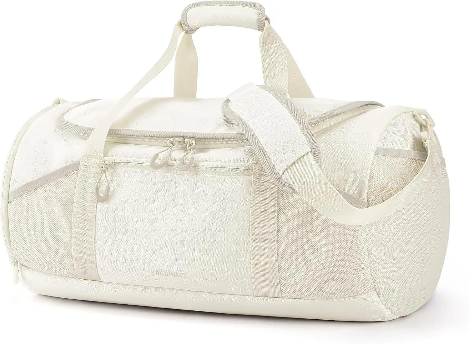 

Gym Bag for Men & Women, Lightweight Duffel with Shoe Compartment, Weekender Bags with Wet Pocket, Workout Overnight Carry On