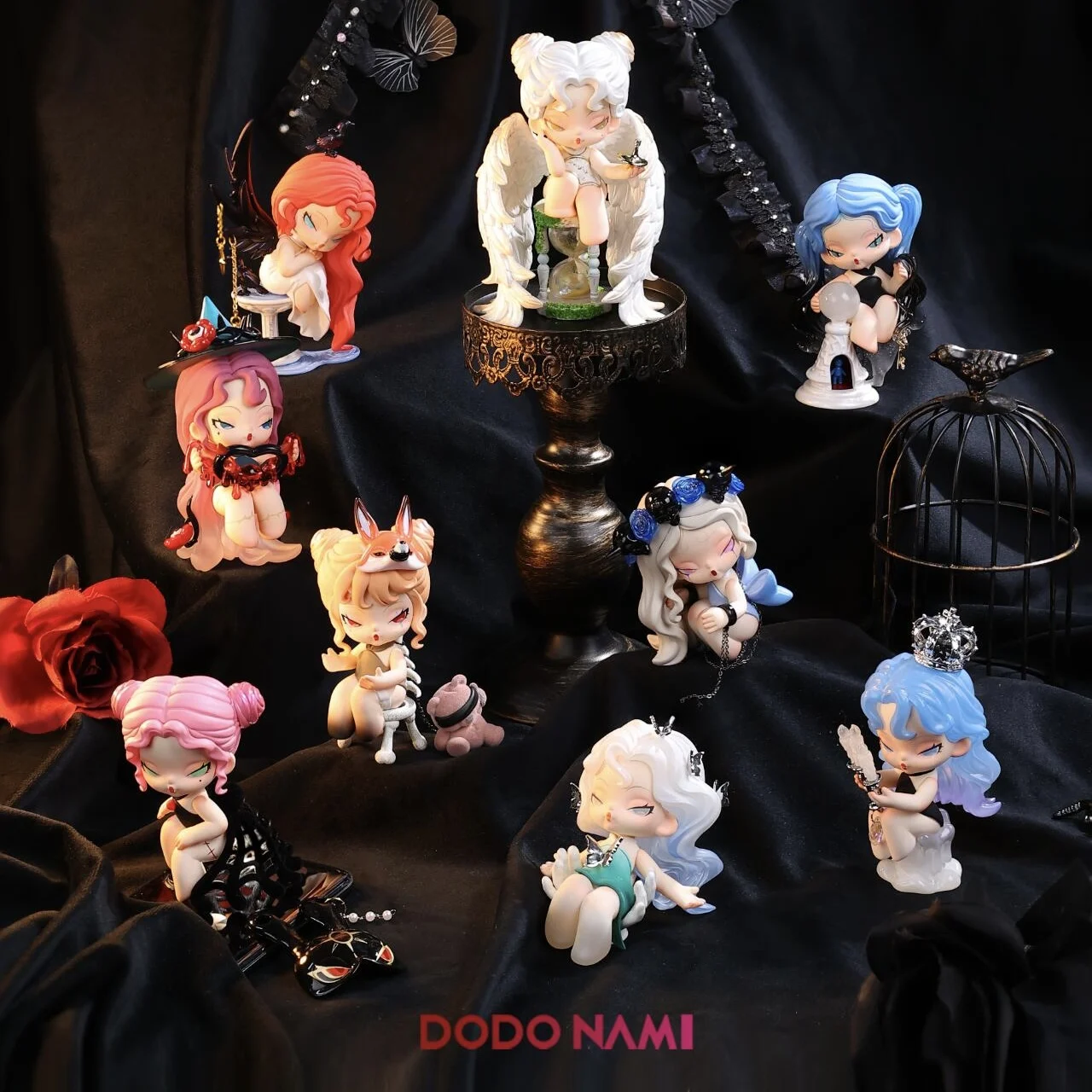 Dodo Nami Nightmare Core Series Surprise Box Nami 4th Generation Blind Box Mystery Box Trendy Toy Handmade Desktop Doll Gift