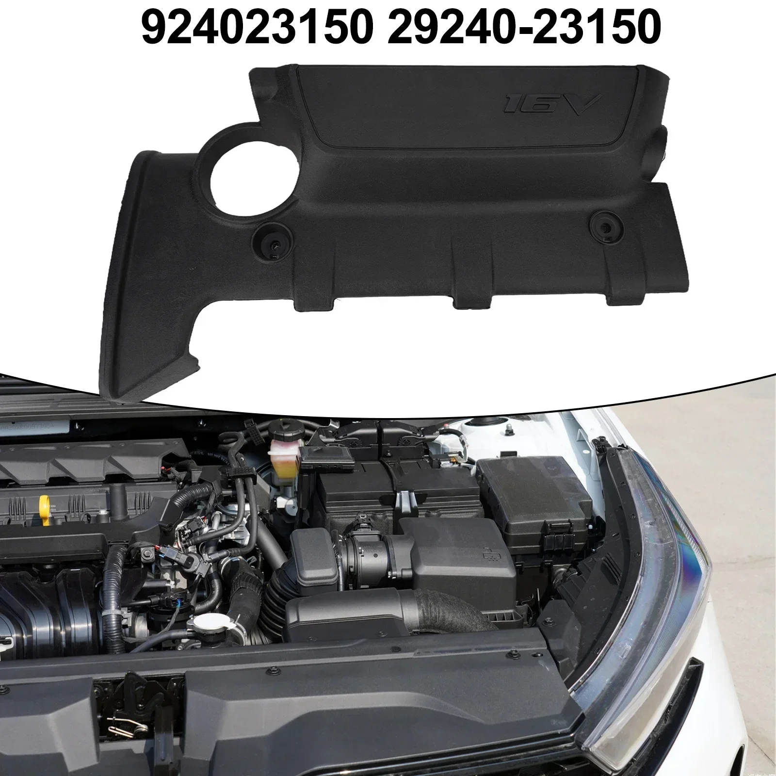 Car Engine Cover For Hyundai Elantra I30 For Tucson For Kia MK2 2.0L 29240-23150 Auto Hood Cap Plastic Lid Engine Bonnets