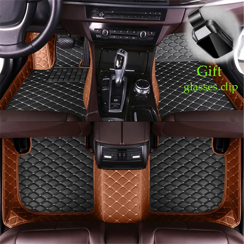 

For Xpeng P7 P7i 2022-2024 Car Floor Mats All Weathe PU waterproof Carpets Covers Left /Right Hand Drive