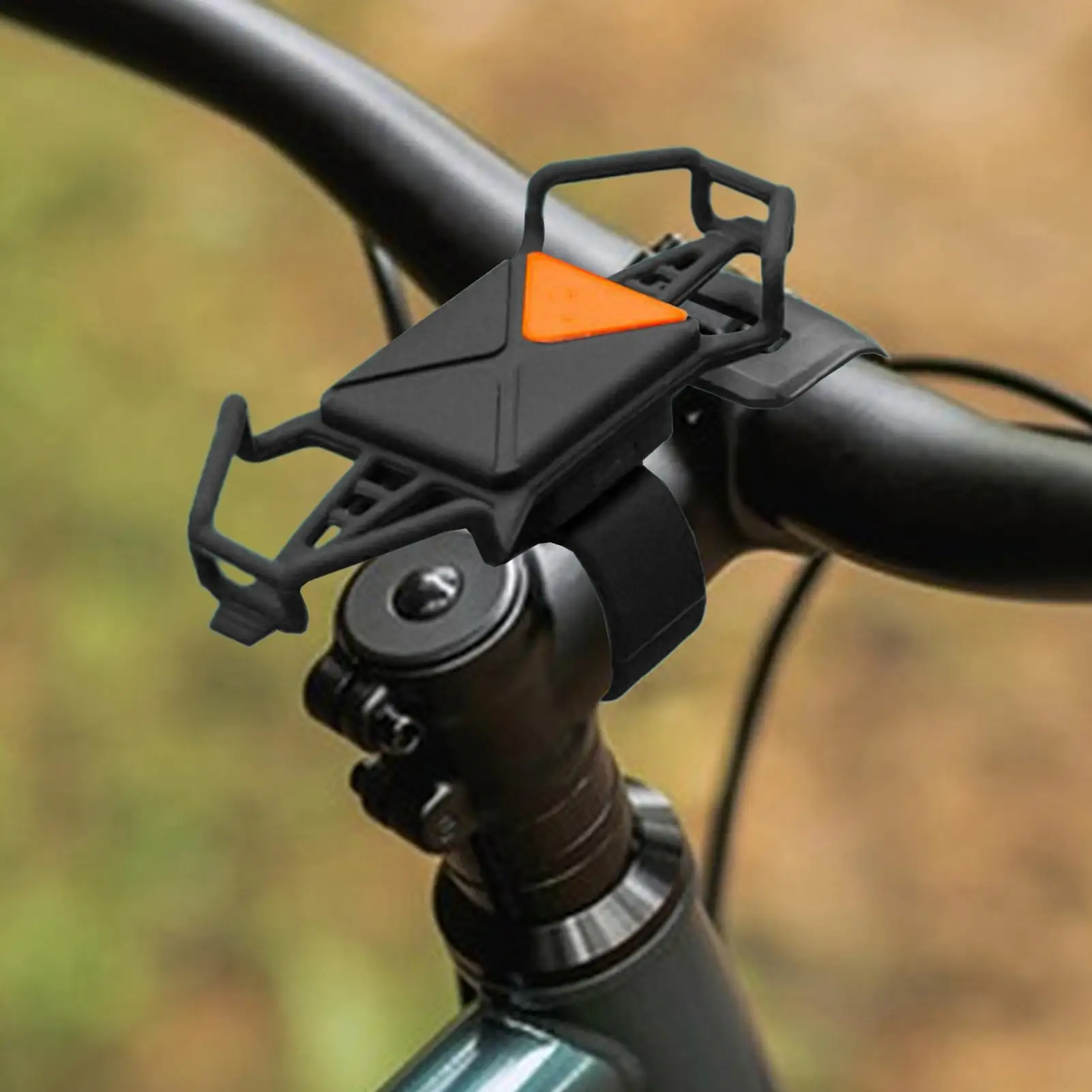 

Phone Holder Bike Phone Holders For Bike Silicone Strap High-Elasticity Anti-Slip Adjustable Stand 360 Degree Rotatable Portable