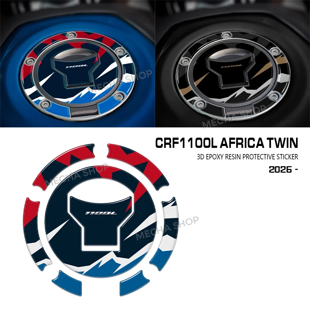 

For Africa Twin CRF 1100 L 2022 2023 2024 2025 2026 Fuel Cap Protection