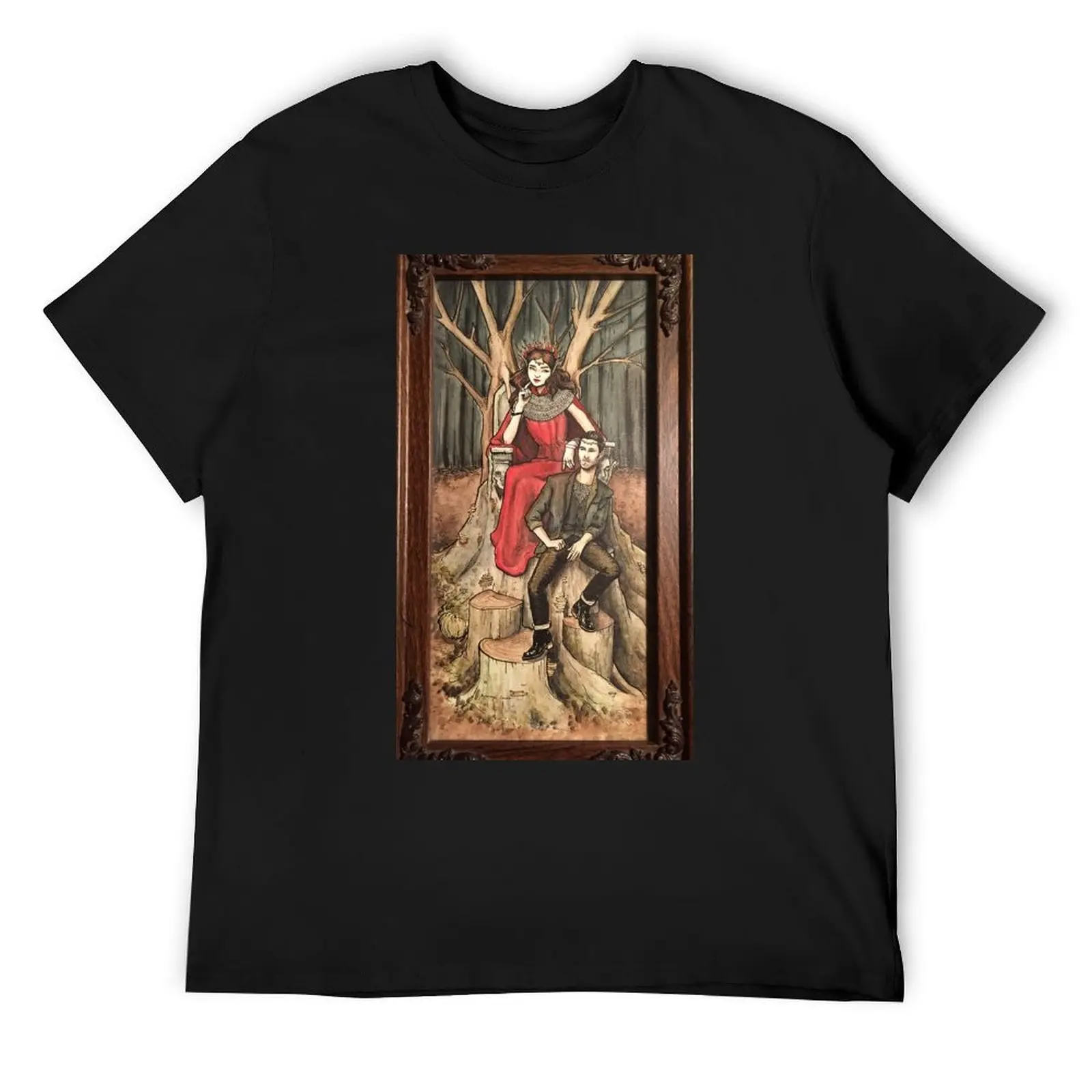 

Queen and Consort T-Shirt cute tops vintage graphic tee anime figures plus size clothes heavyweight t shirts for men