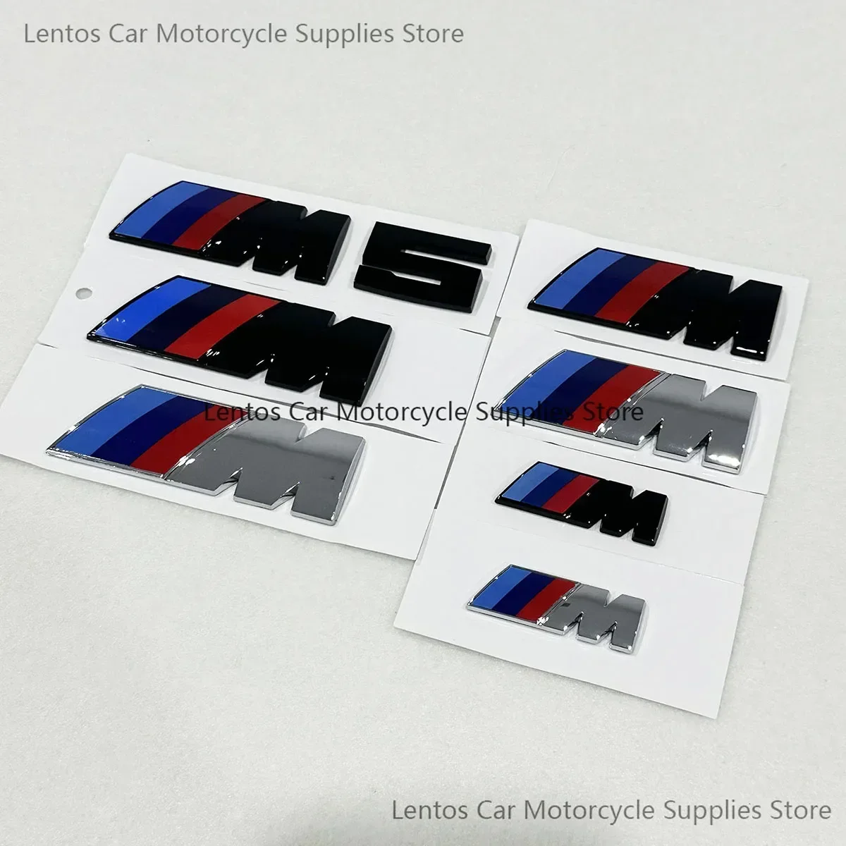 Auto 3D ABS tronco lettere Logo Badge Bmw Sticker nuova serie 5 525li 530li 540i M Logo Car cilindrata Sticker Decor