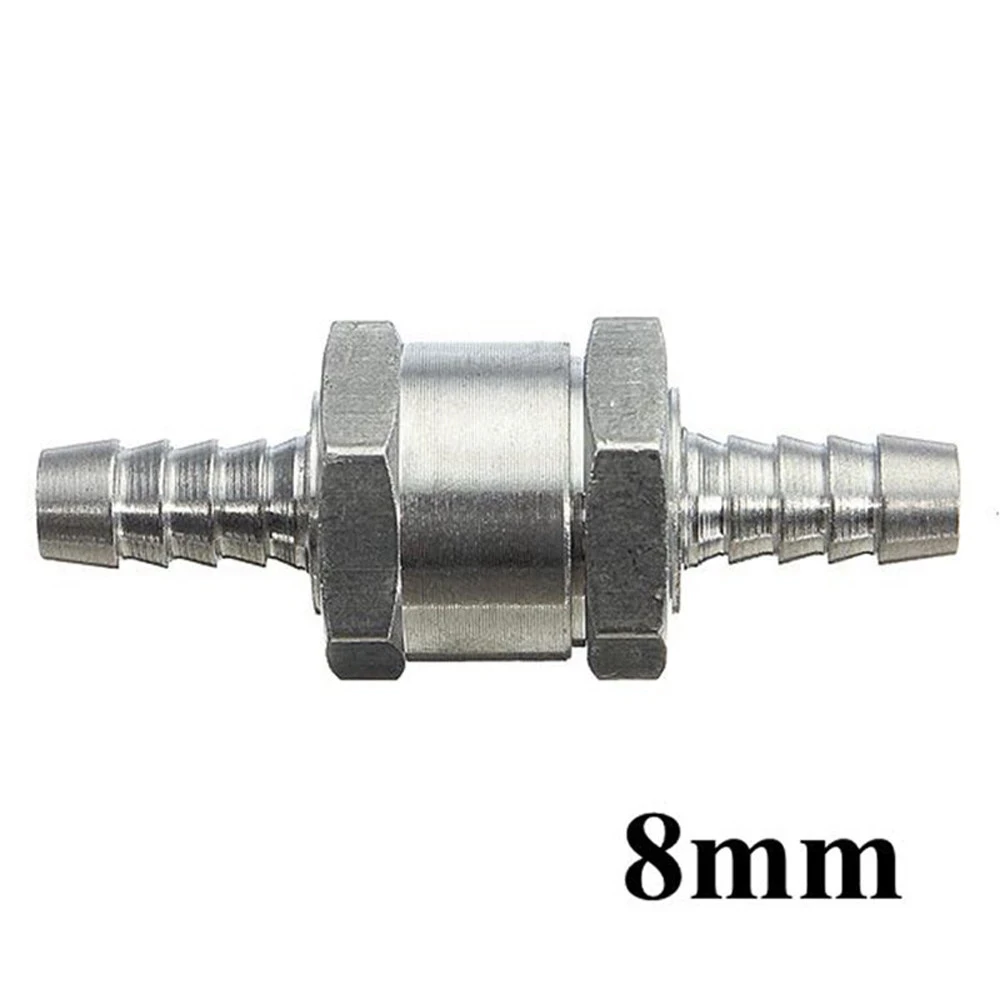 4/6/8/10/12mm Fuel Non Return Petrol Diesel Aluminium Alloy One Way Check Valve