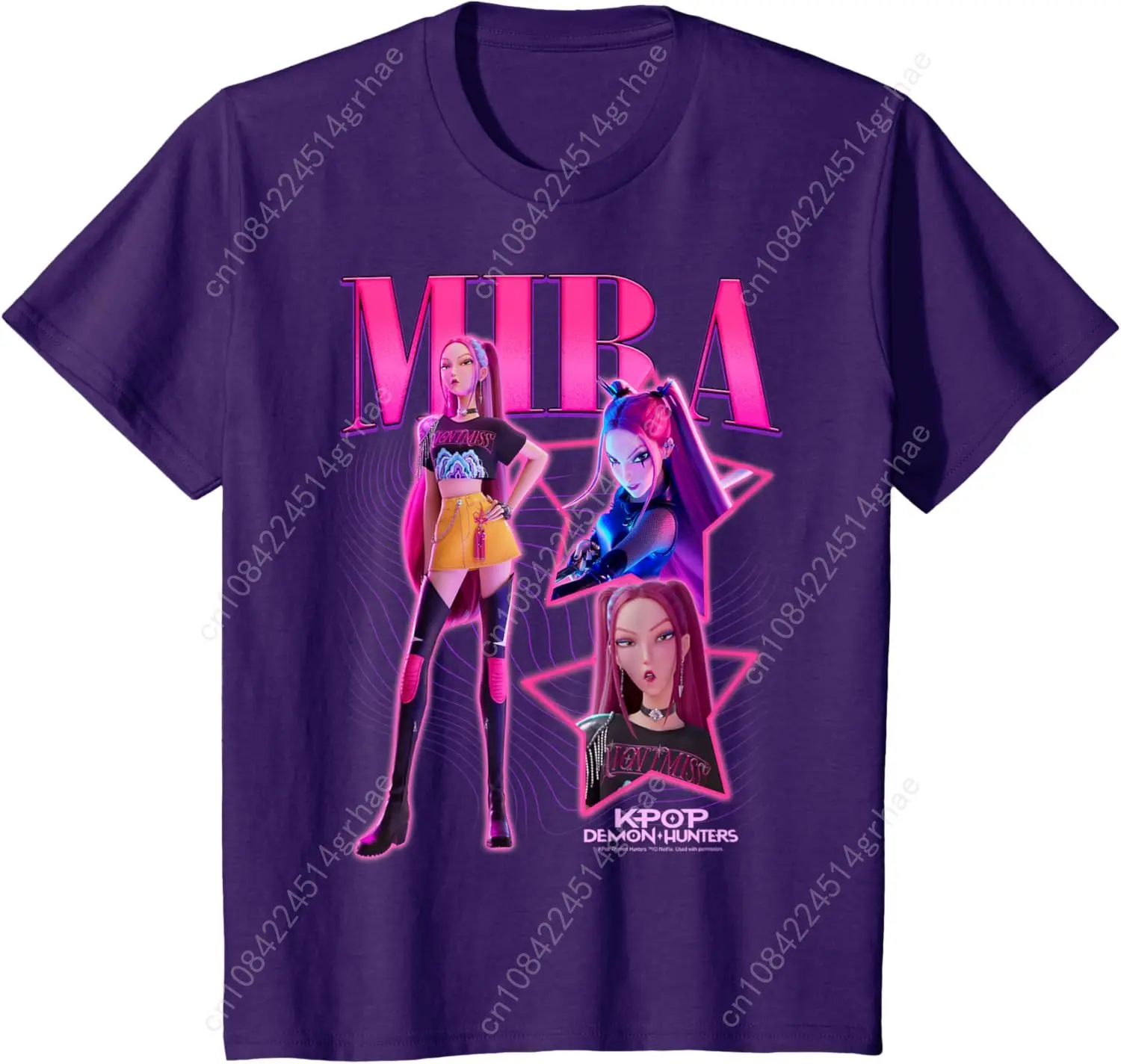 Camiseta con póster estilo Y2K de Halloween Mira Showcase