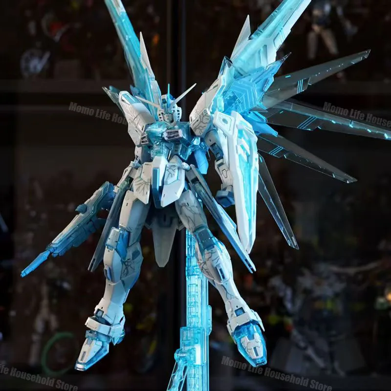 Nowy DABAN 6650 MG 1/100 Lce Blue Zgmf-X10a Freedom 2.0 Model do Składania, Plastikowy Szkielet Figurka Akcji Robot Model Plastikowy Zabawka