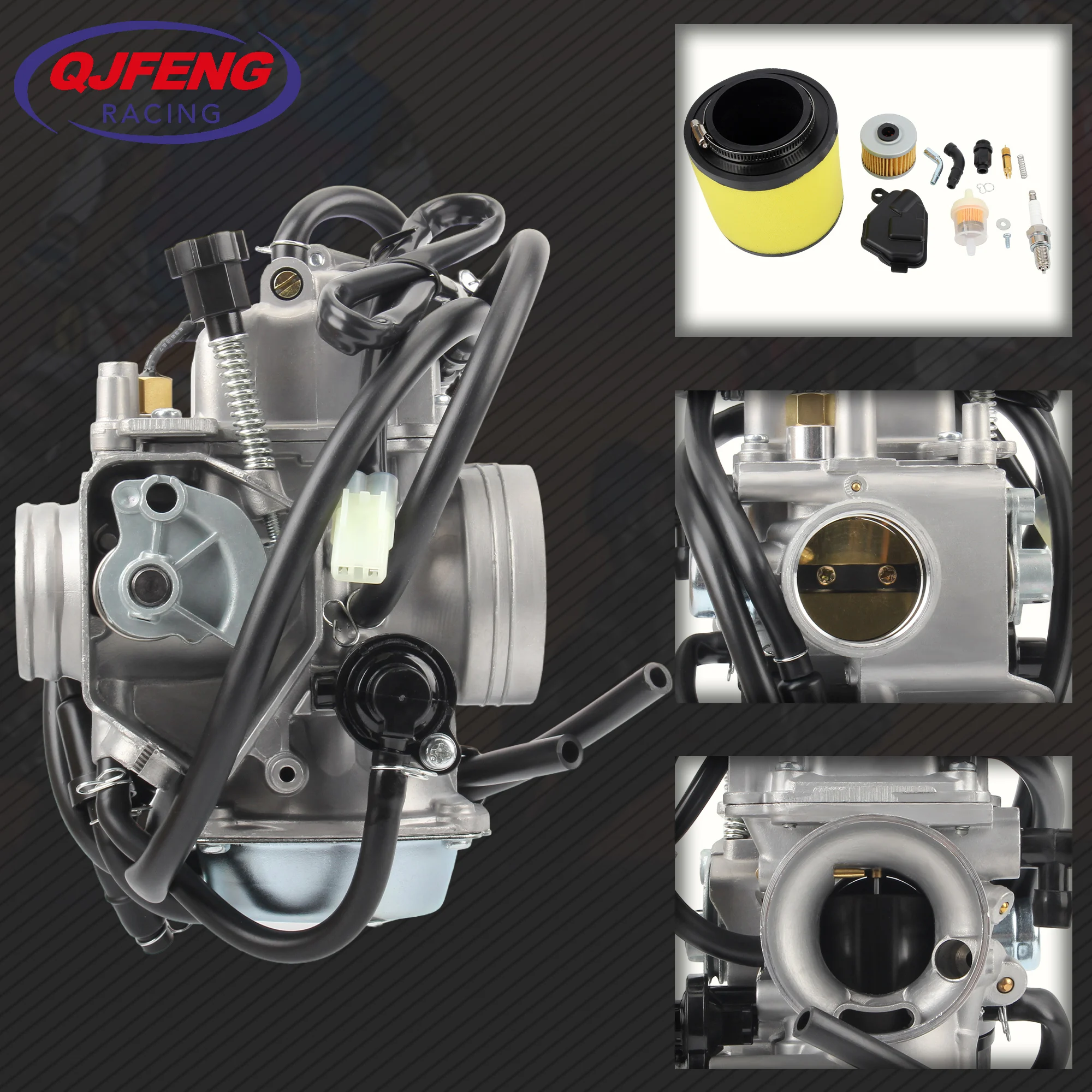 

Motorcycle Carburetor Kit For Honda TRX350FE Rancher 350 2000-2006 TRX350 TRX300FW Foreman 450 TRX400 Dirt Pit Bike Accessories