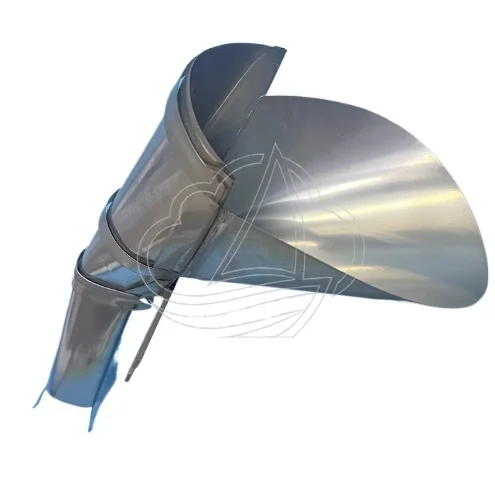 

Vertical Packing Machine Spare Parts Bag Forming Sealing Device Receiving & Discharging Hopper for Tea Machine